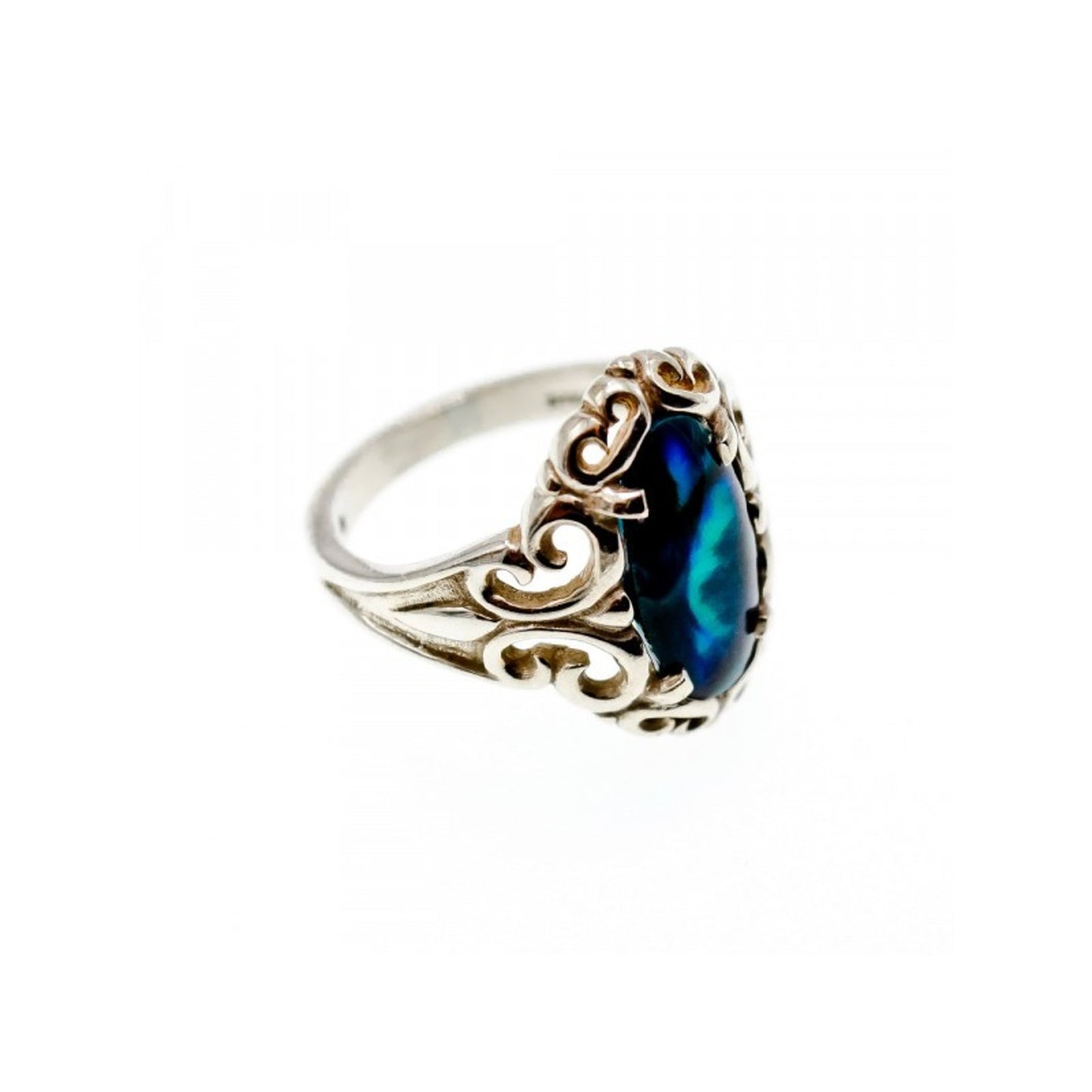 925 STERLING SILVER GALIOTIS OPENWORK RING SIZE 7