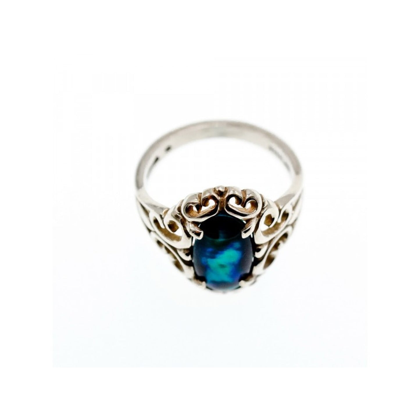 925 STERLING SILVER GALIOTIS OPENWORK RING SIZE 7