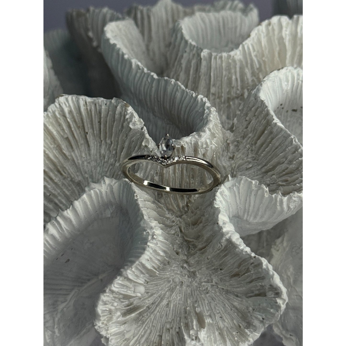 ALE 62 925 STERLING SILVER TOPAZ & BERYL RING SIZE 10