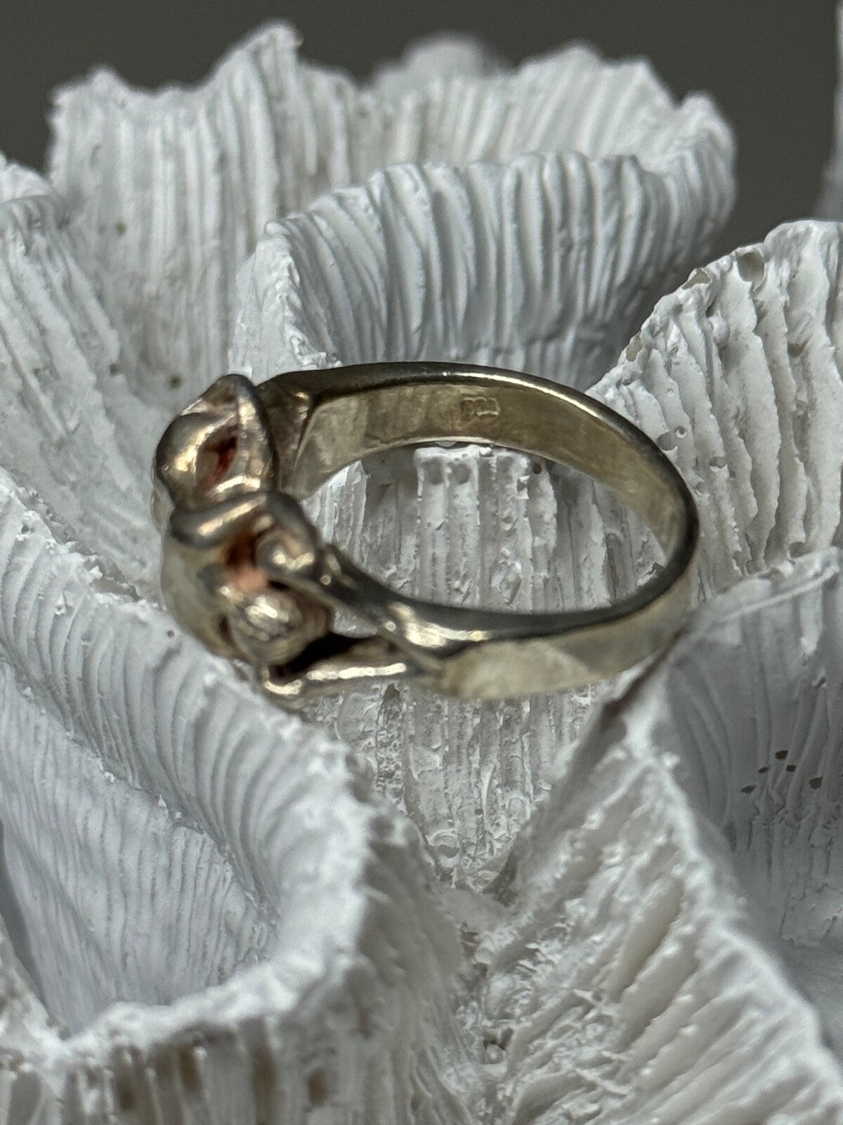 925 Sterling Silver Kamasutra Ring Size 7.5