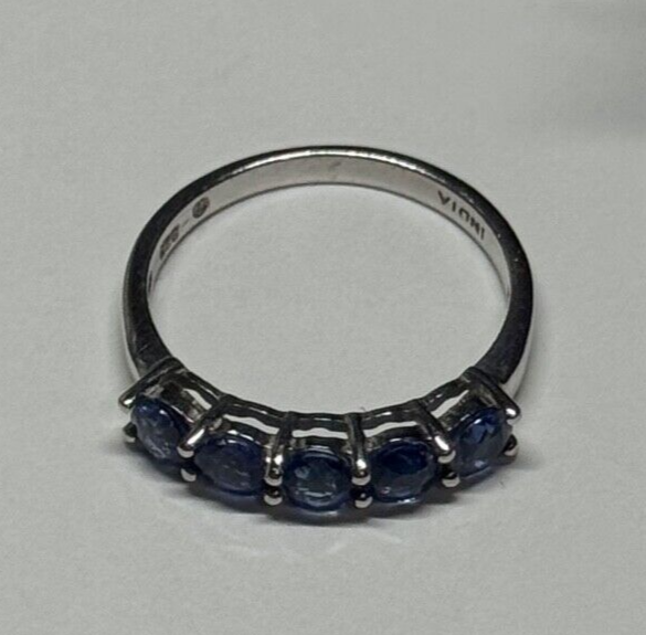 925 STERLING SILVER SPINEL RING SIZE 7