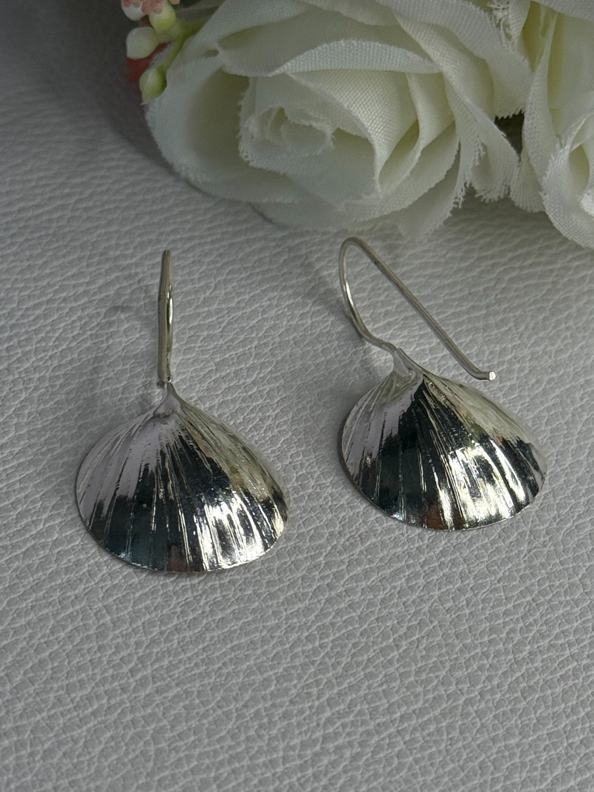 925 Sterling Silver Earrings Length 1.30 Inch