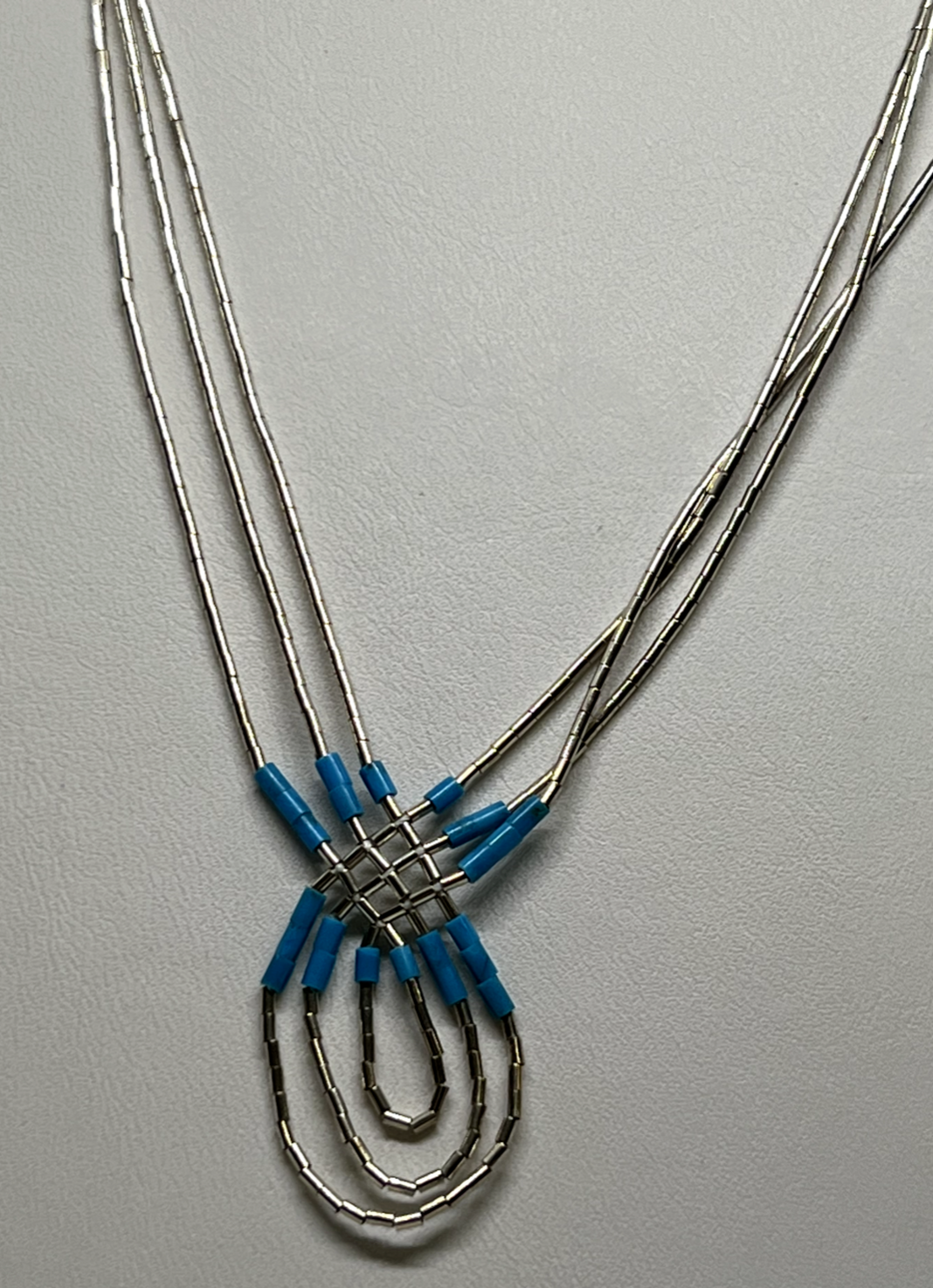 925 Sterling Silver Turquoise Necklace