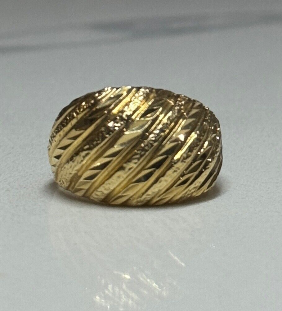 14K Yellow Gold Dream Ring Size 8