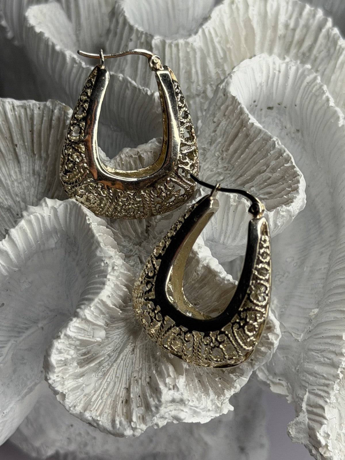 MWS Vintage 925 Sterling Silver Earrings