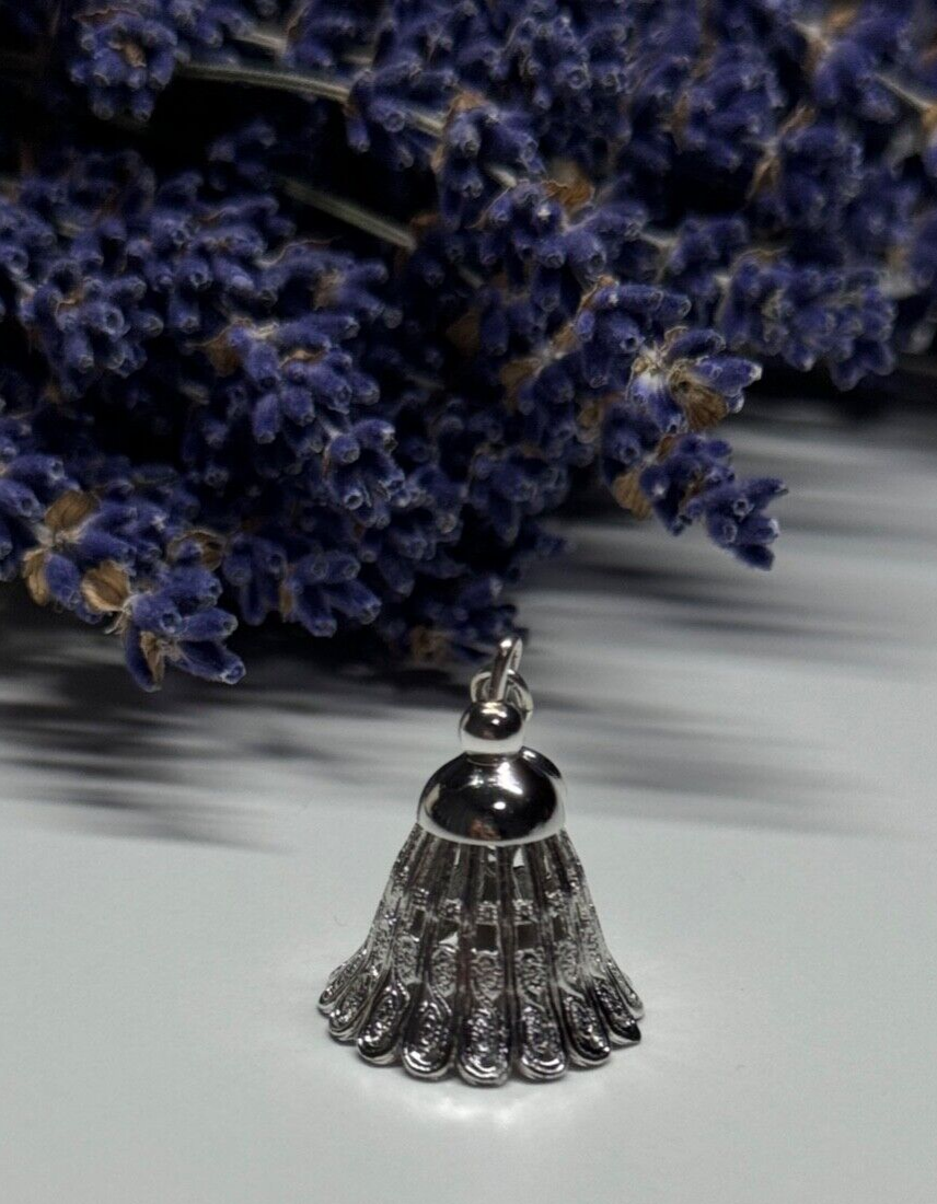 MONET 925 STERLING SILVER CHARM BELL PENDANT