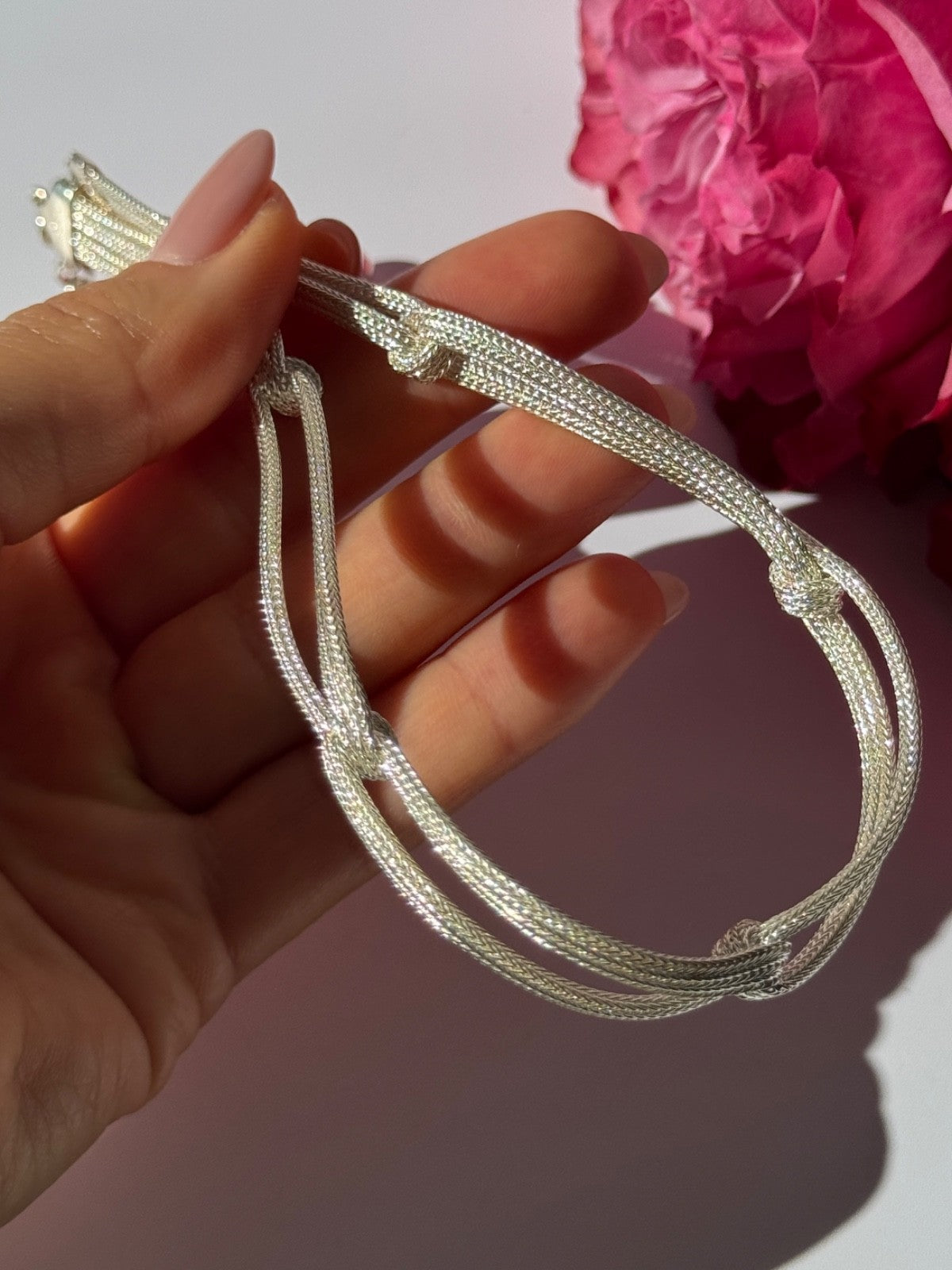 Italy Milor 925 Sterling Silver Necklace Length 13/17 Inch