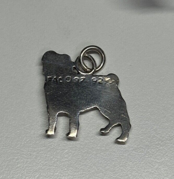 925 Sterling Silver Dog Pendant