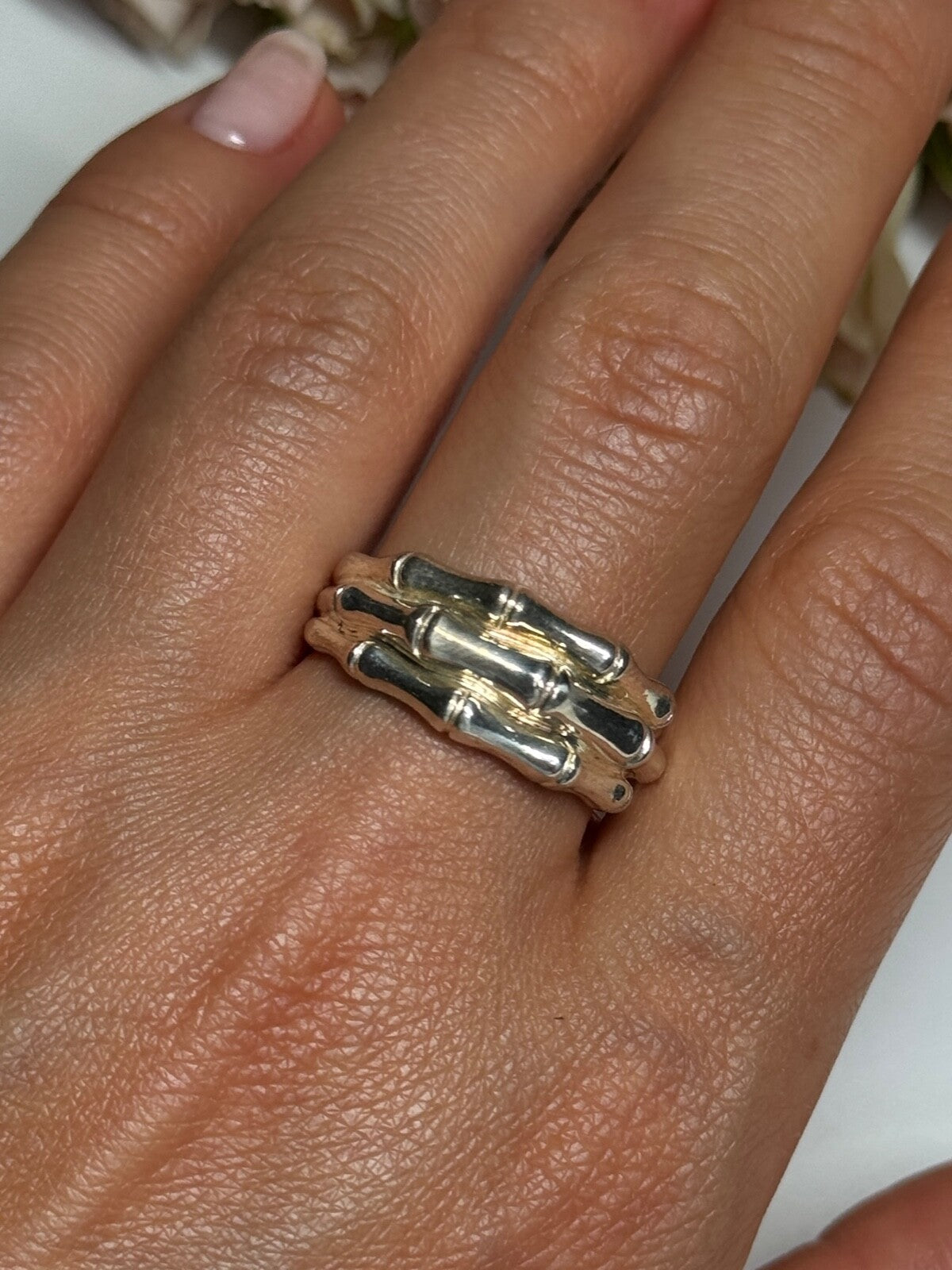 925 Sterling Silver Ring Size 9