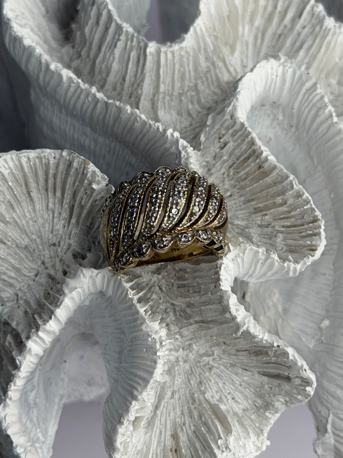 Vintage Design 925 Sterling Silver Ring Size 7