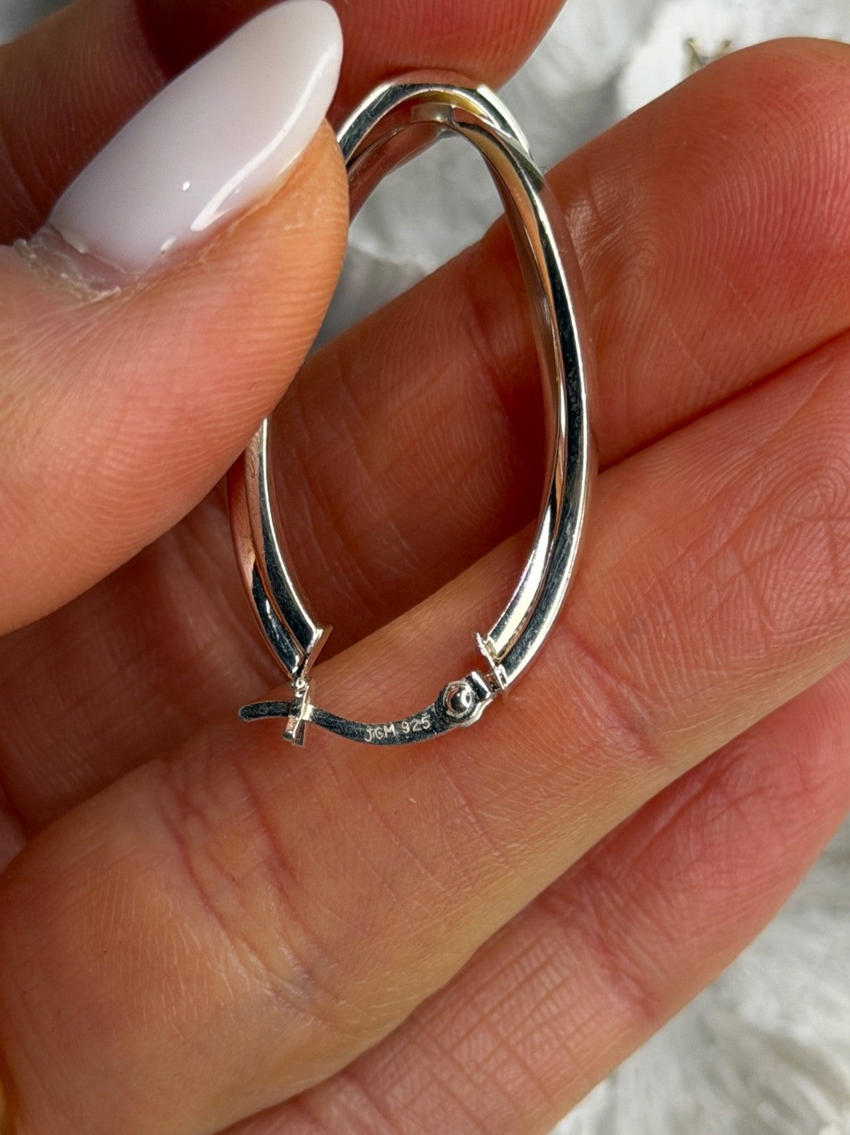 JCM Unique 925 Sterling Silver Earrings