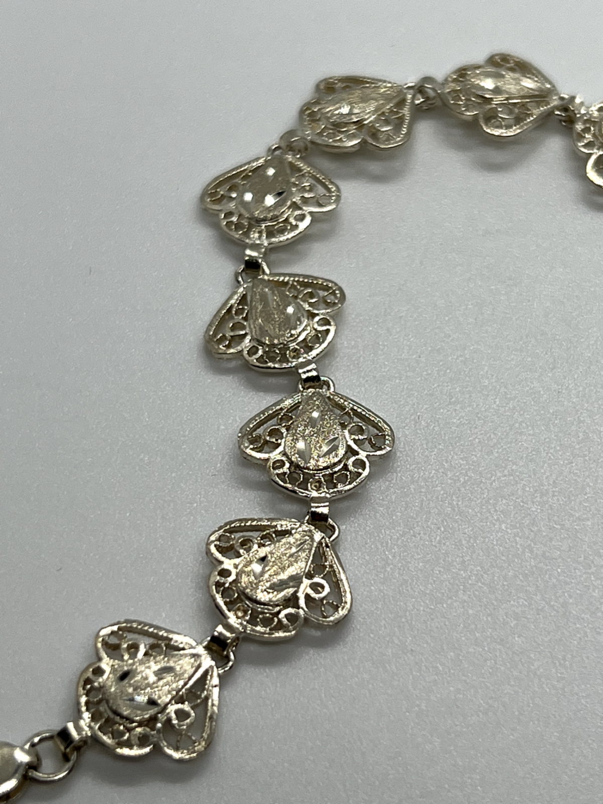 925 Sterling Silver Bracelet 7 Inch