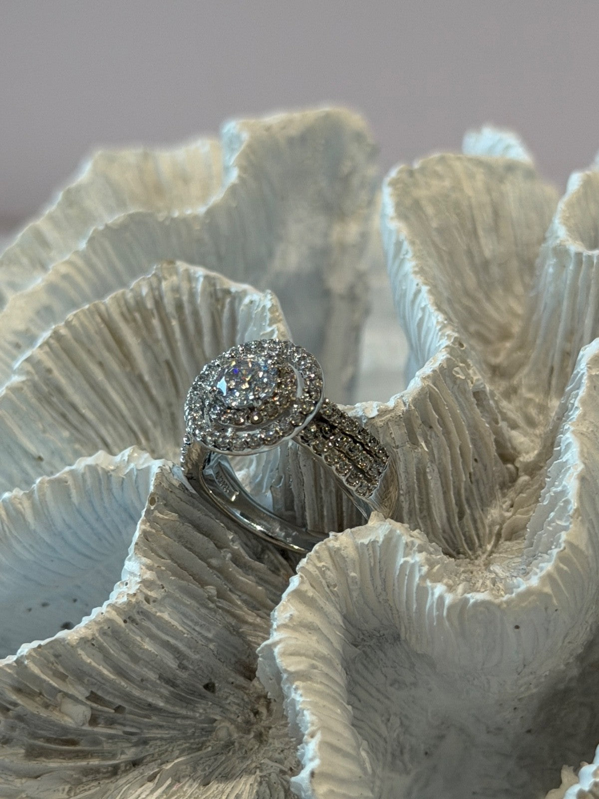 Beautiful 925 Sterling Silver Cz Ring Size 6
