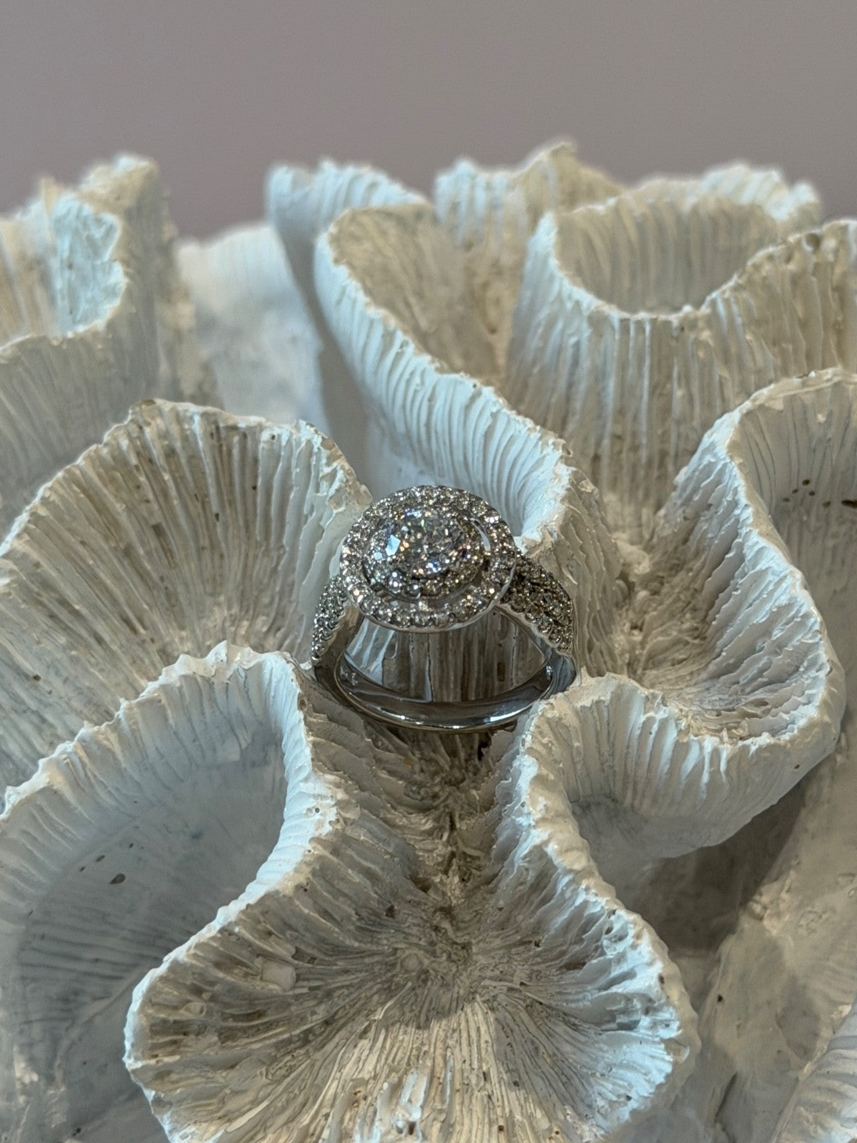 Beautiful 925 Sterling Silver Cz Ring Size 6