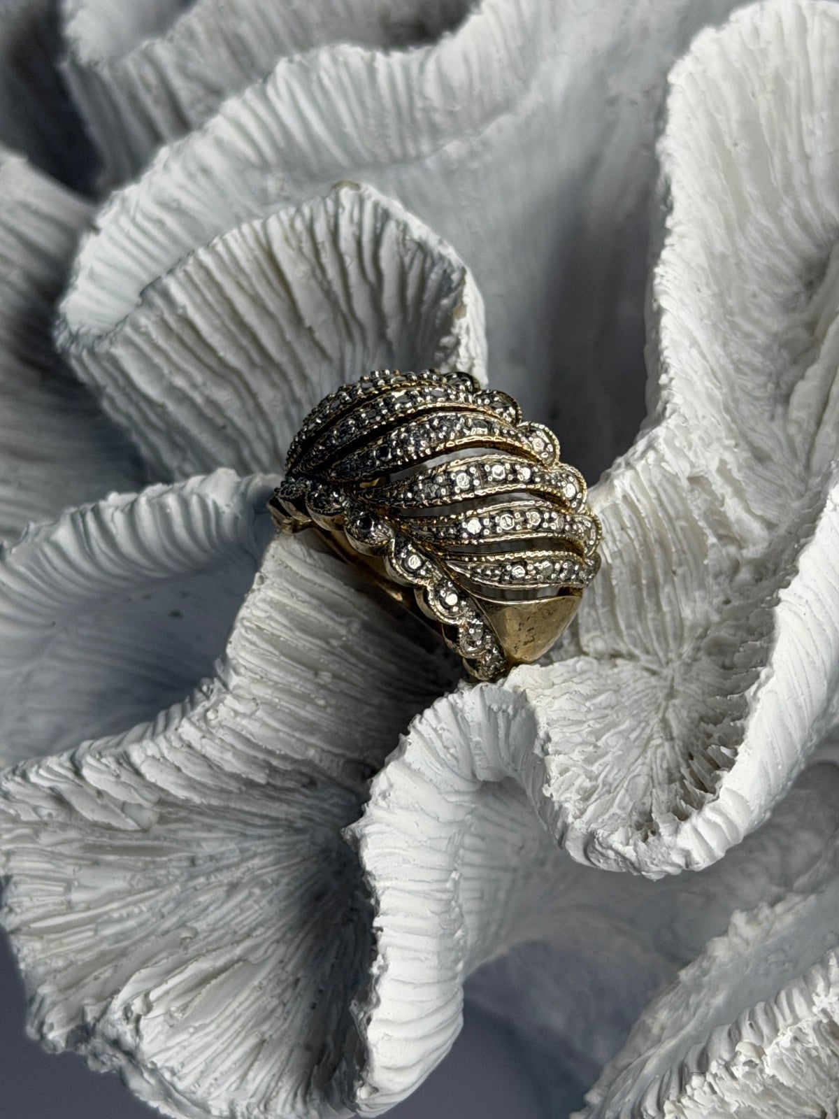 Vintage Design 925 Sterling Silver Ring Size 7
