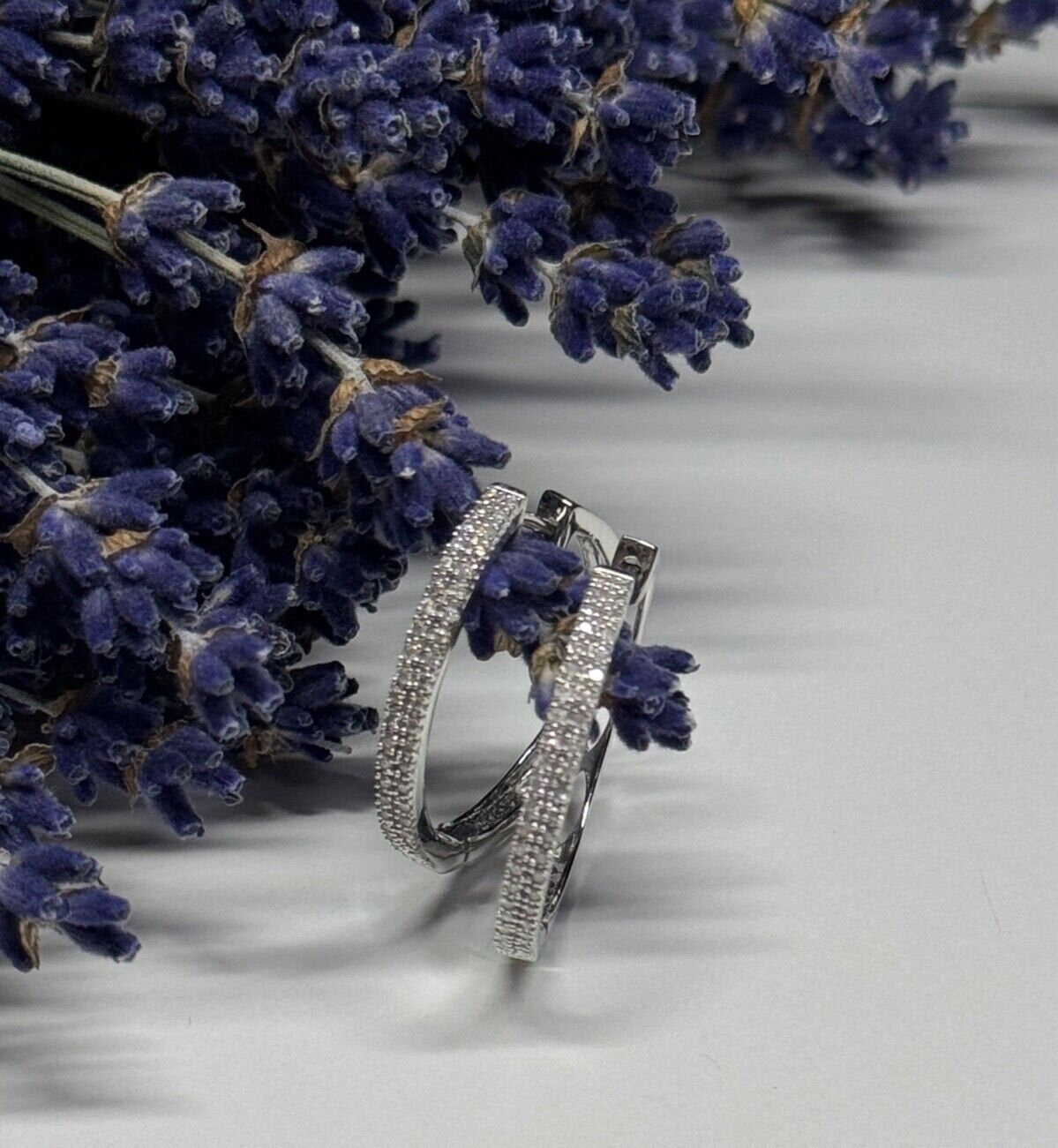 925 Sterling Silver CZ Earrings