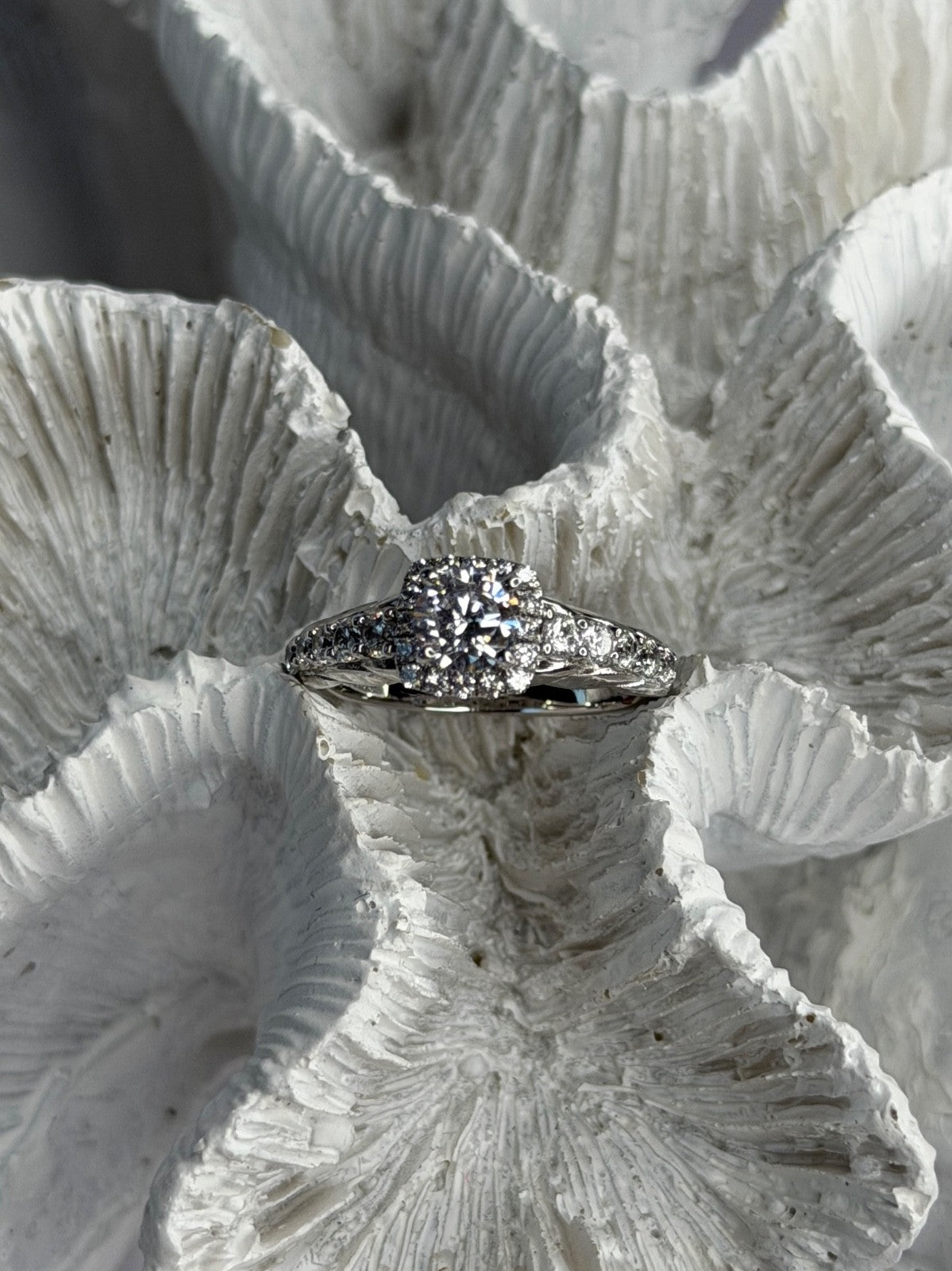 GOC 925 Sterling Silver Cz Ring Size 7