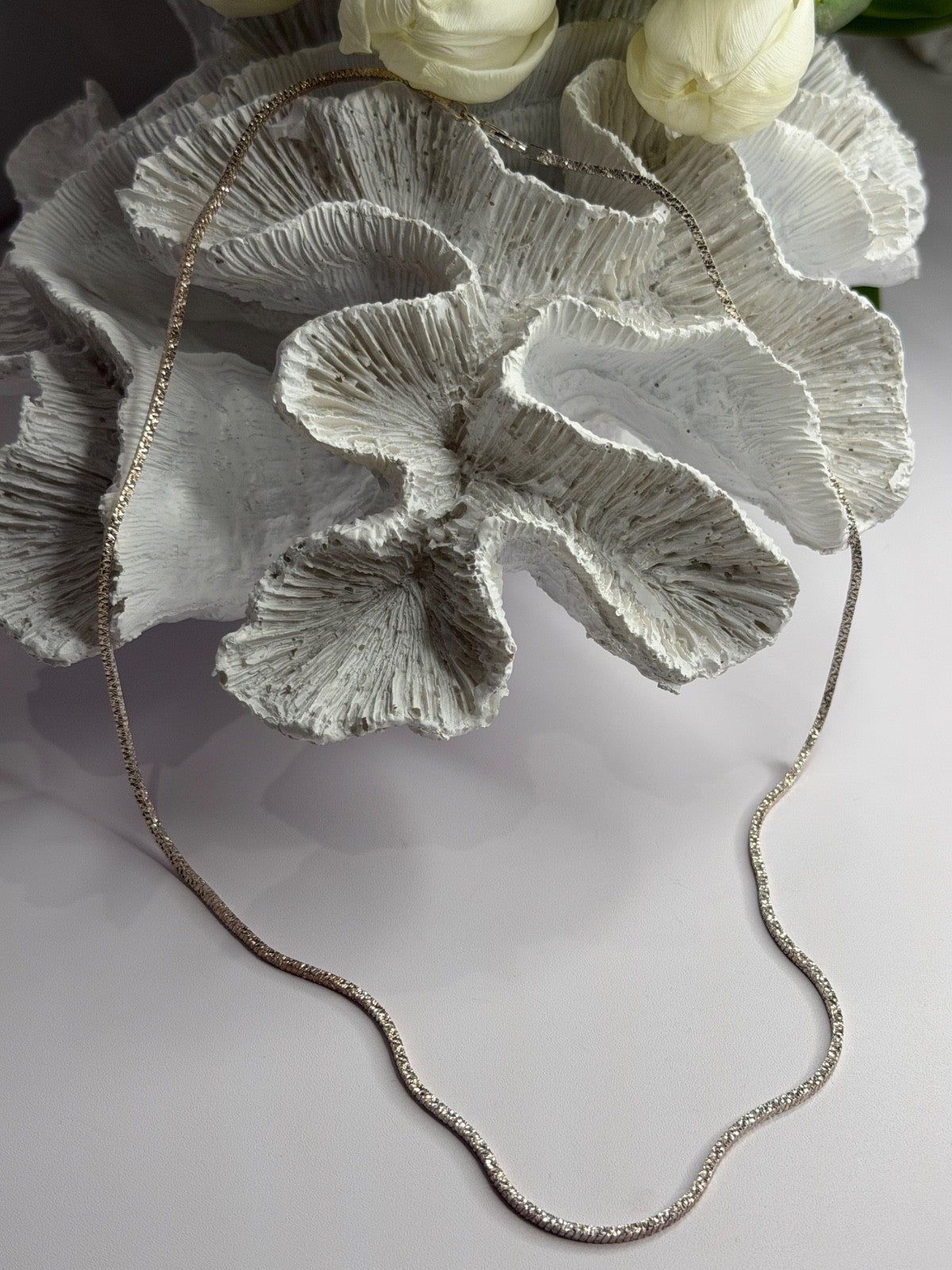 Elegant Italy Milor 925 Sterling Silver Chain Necklace