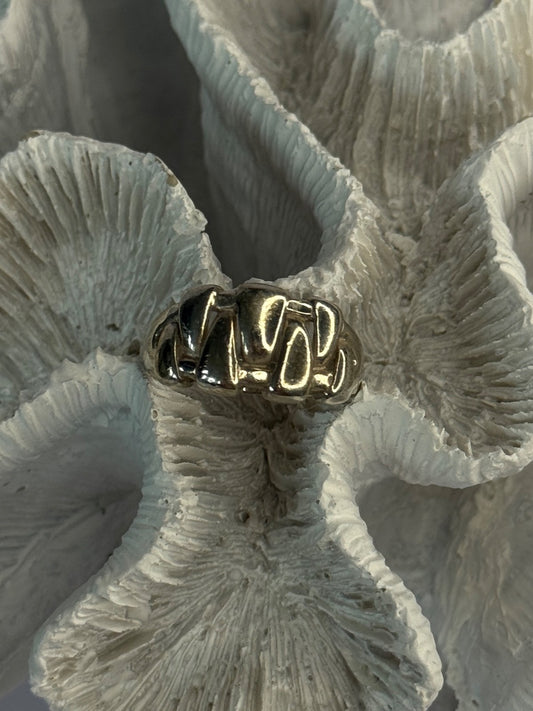 Unique Design 925 Sterling Silver Ring Size 8.5