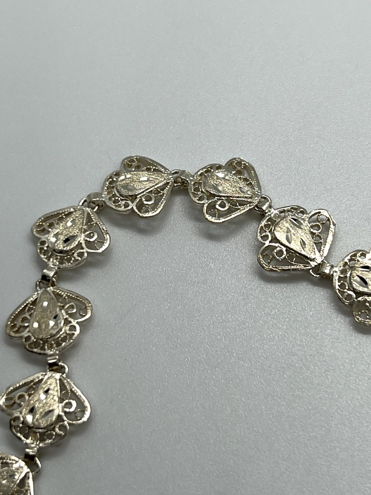 925 Sterling Silver Bracelet 7 Inch
