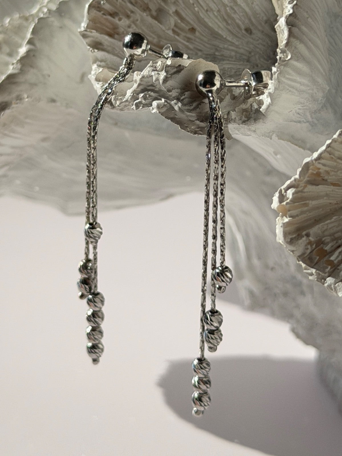 Italy 925 Sterling Silver Dangle Earrings
