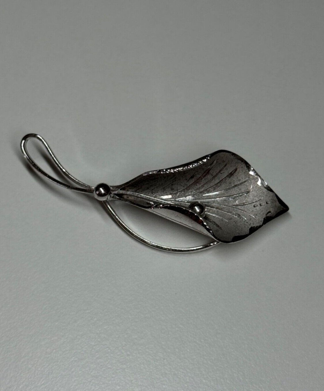 925 Sterling Silver Flower Brooch
