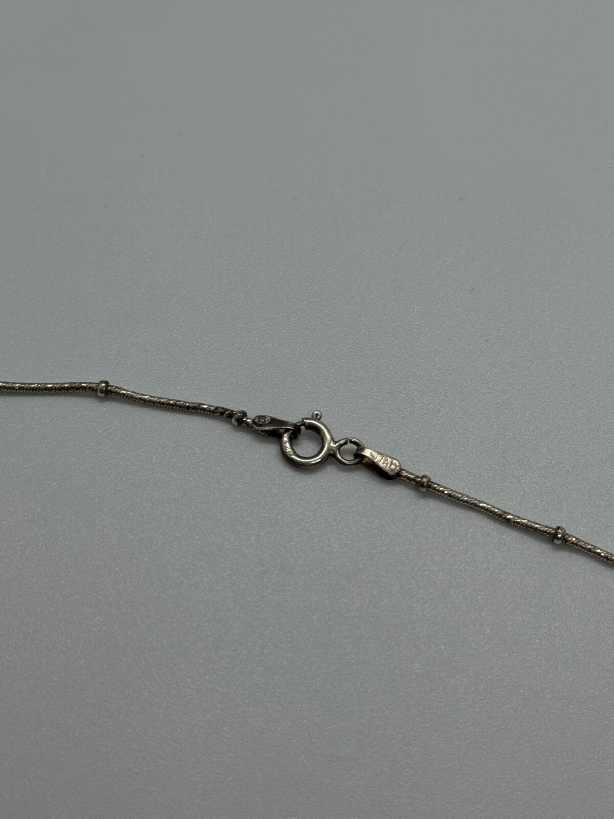 925 Sterling Silver Necklace Italy