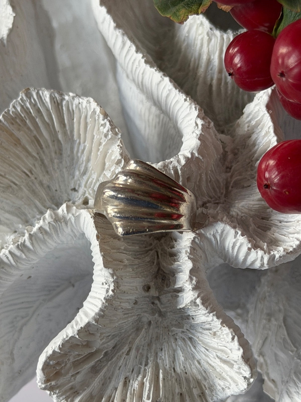 Mexico Vintage 925 Sterling Silver Ring Size 7.5