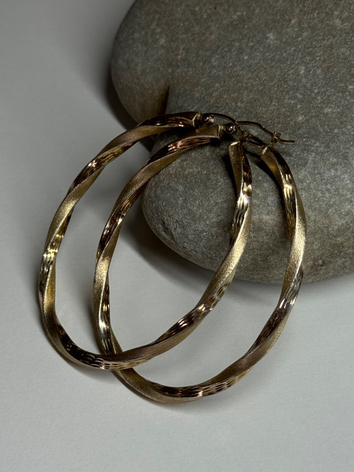 925 Sterling Silver Earrings Length 53.5 Mm