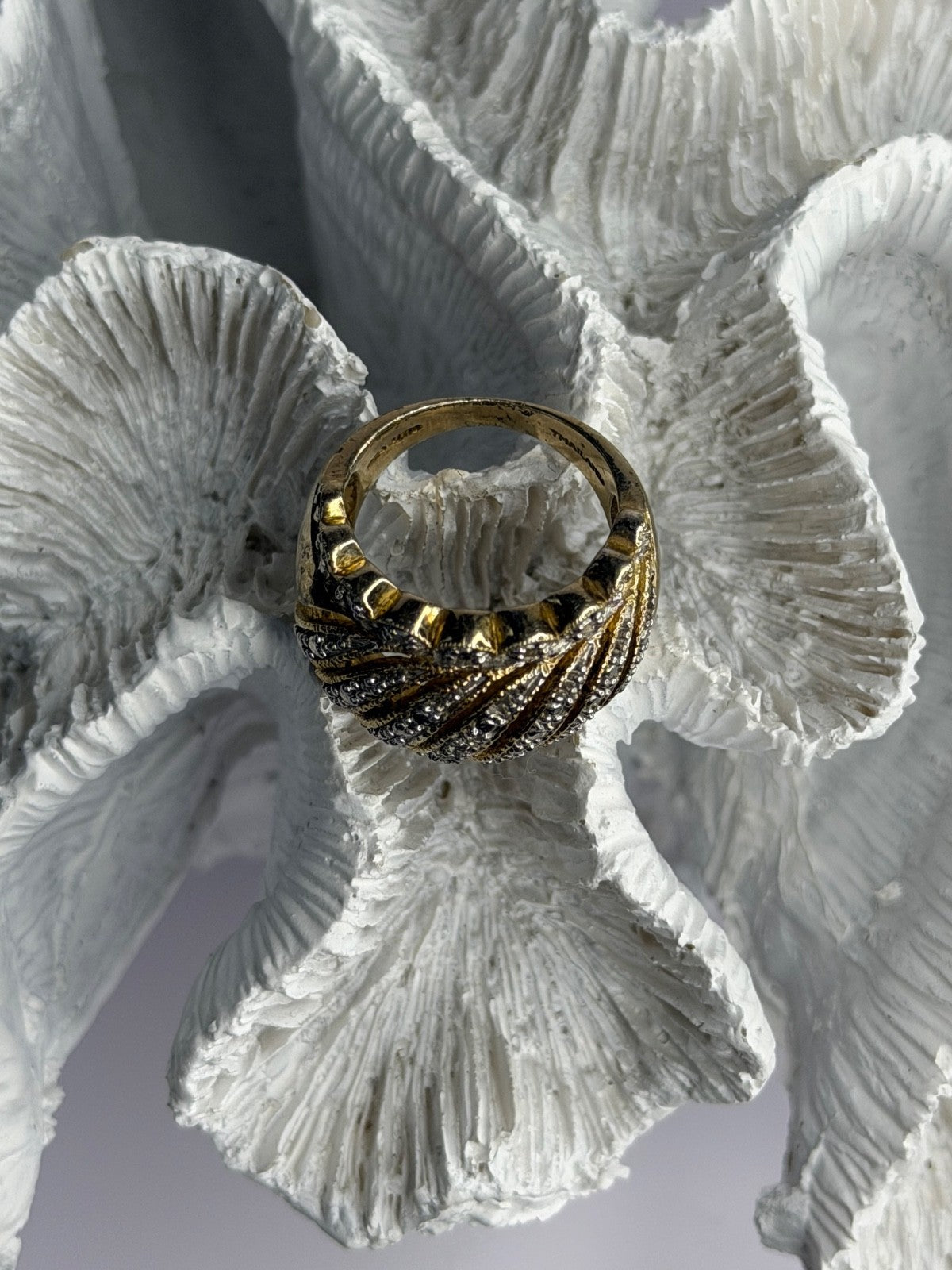 Vintage Design 925 Sterling Silver Ring Size 7