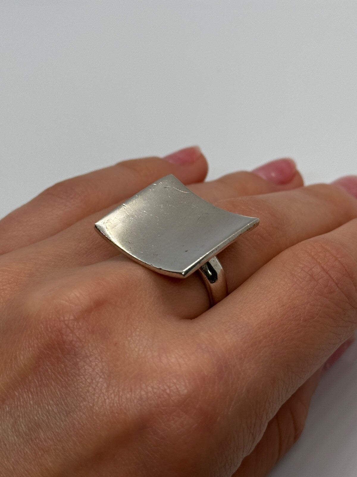 925 Sterling Silver Ring Size 8