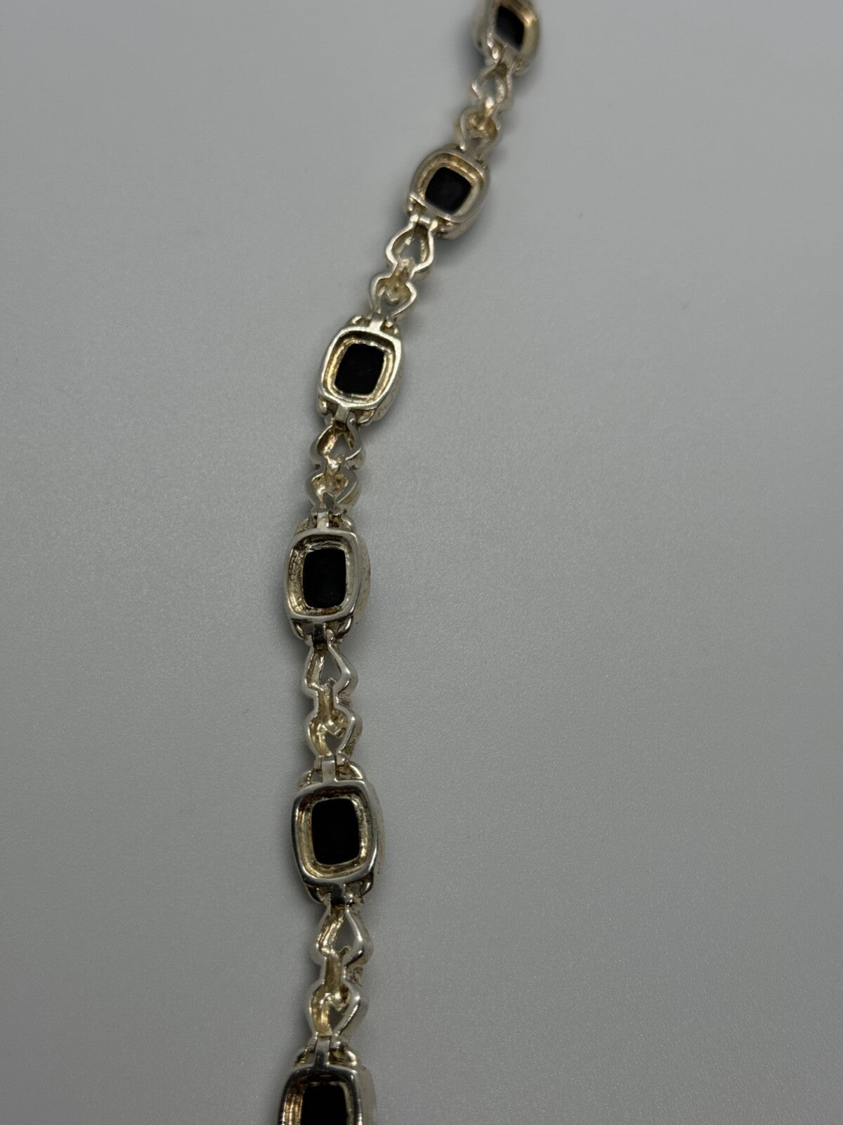 925 Sterling Silver Opal Bracelet