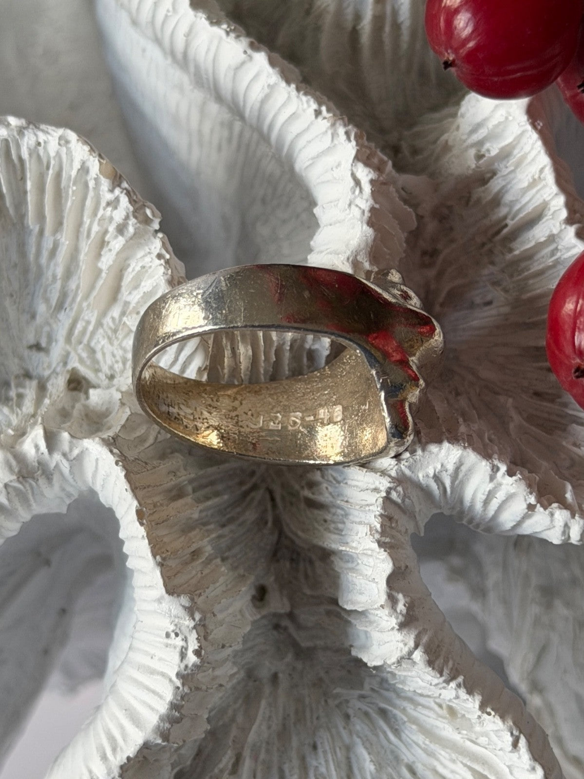 Mexico Vintage 925 Sterling Silver Ring Size 7.5
