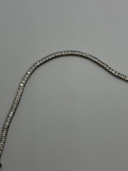 925 Sterling Silver CZ Bracelet
