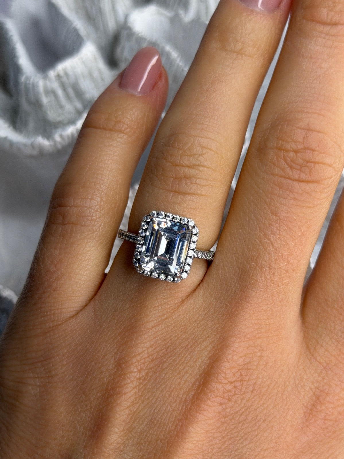 Swarovski 925 Sterling Silver Ring Size 6