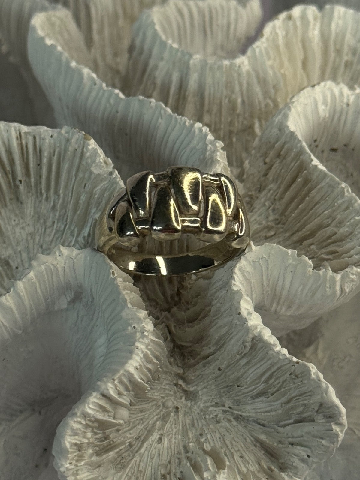 Unique Design 925 Sterling Silver Ring Size 8.5