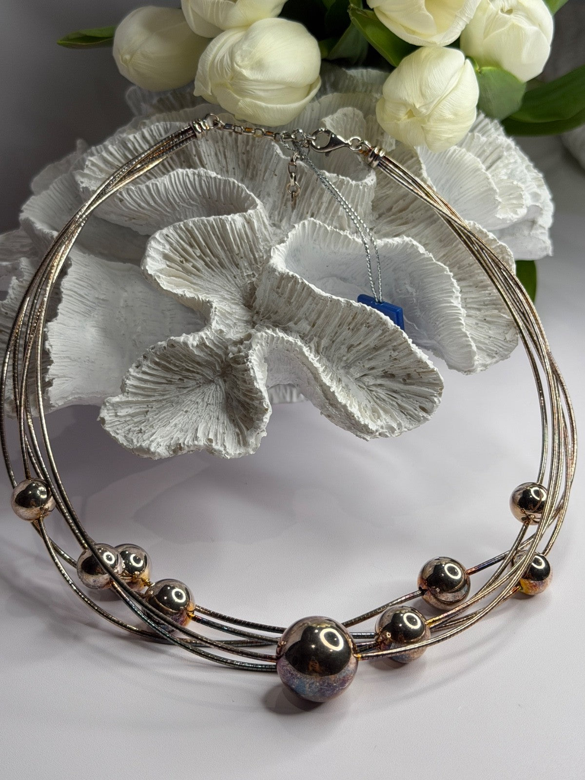 PV Paola Valentini Italy 925 Sterling Silver Necklace