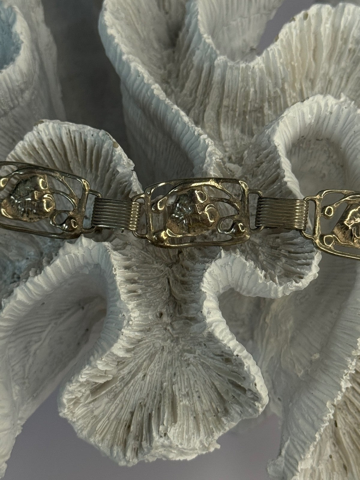 Vintage Dane Craft 925 Sterling Silver Bracelet Size 7.5