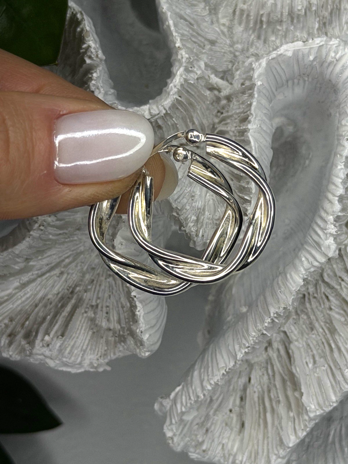 Minimalism Elegant 925 Sterling Silver Earrings