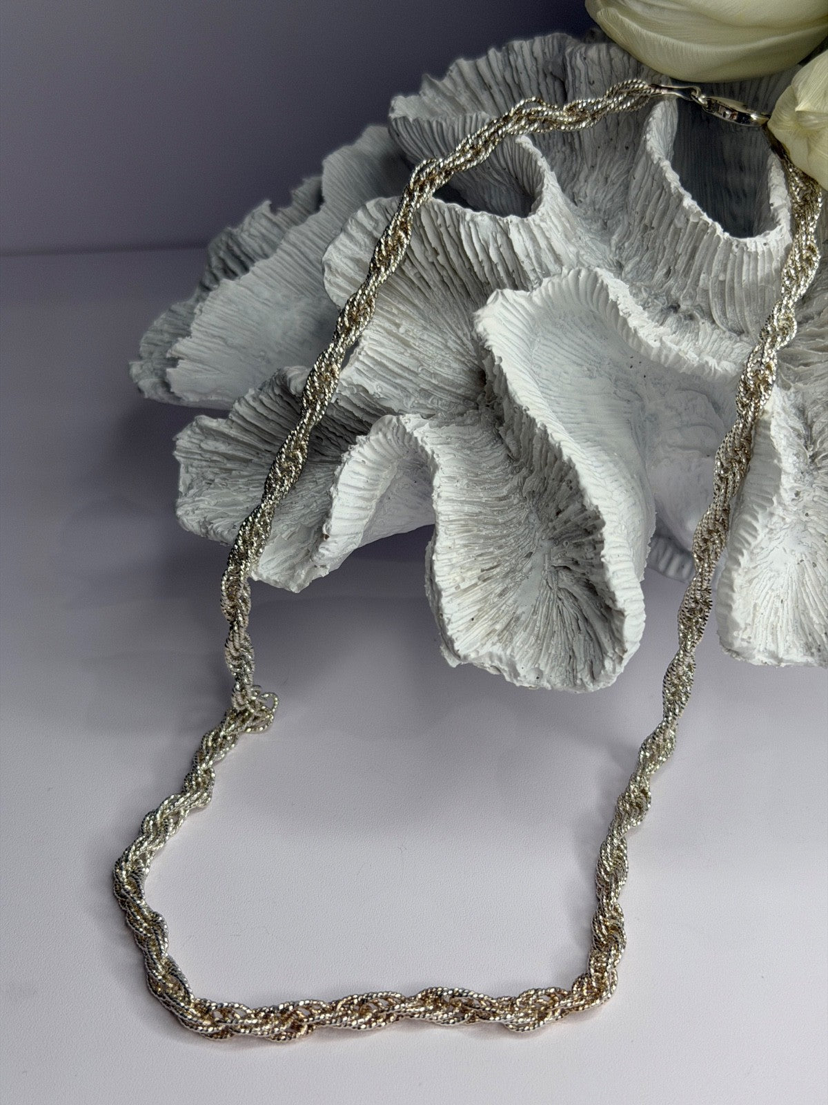 Beautiful Italy Milor 925 Sterling Silver Chain Necklace Length 20 in