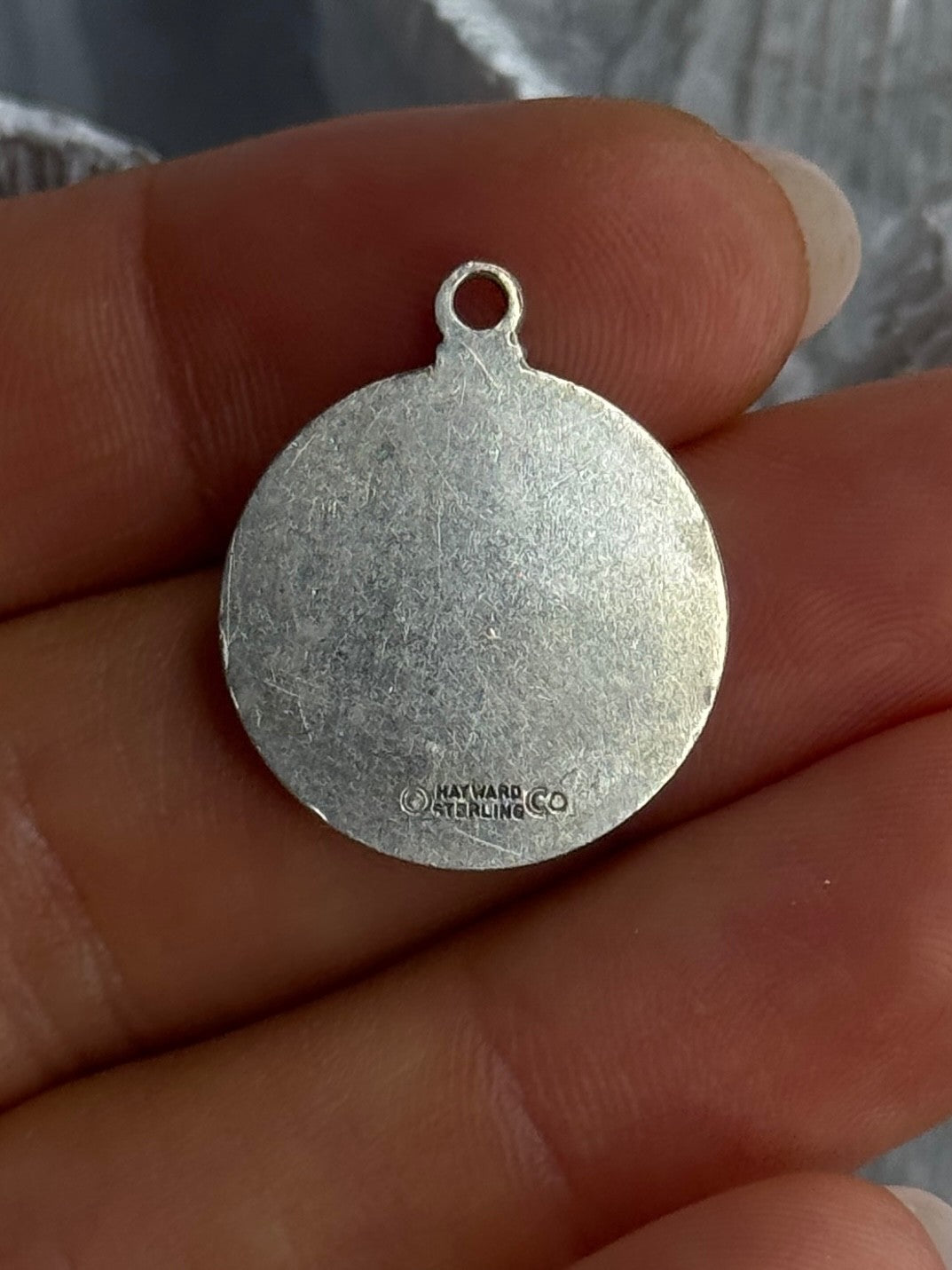 St. Christopher Protect Us Hayward 925 Sterling Silver Medal