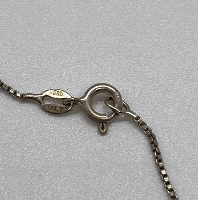 925 Sterling Silver  Amethyst Necklace Pendant