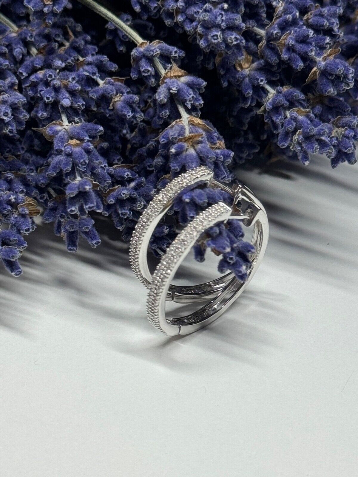 925 Sterling Silver CZ Earrings