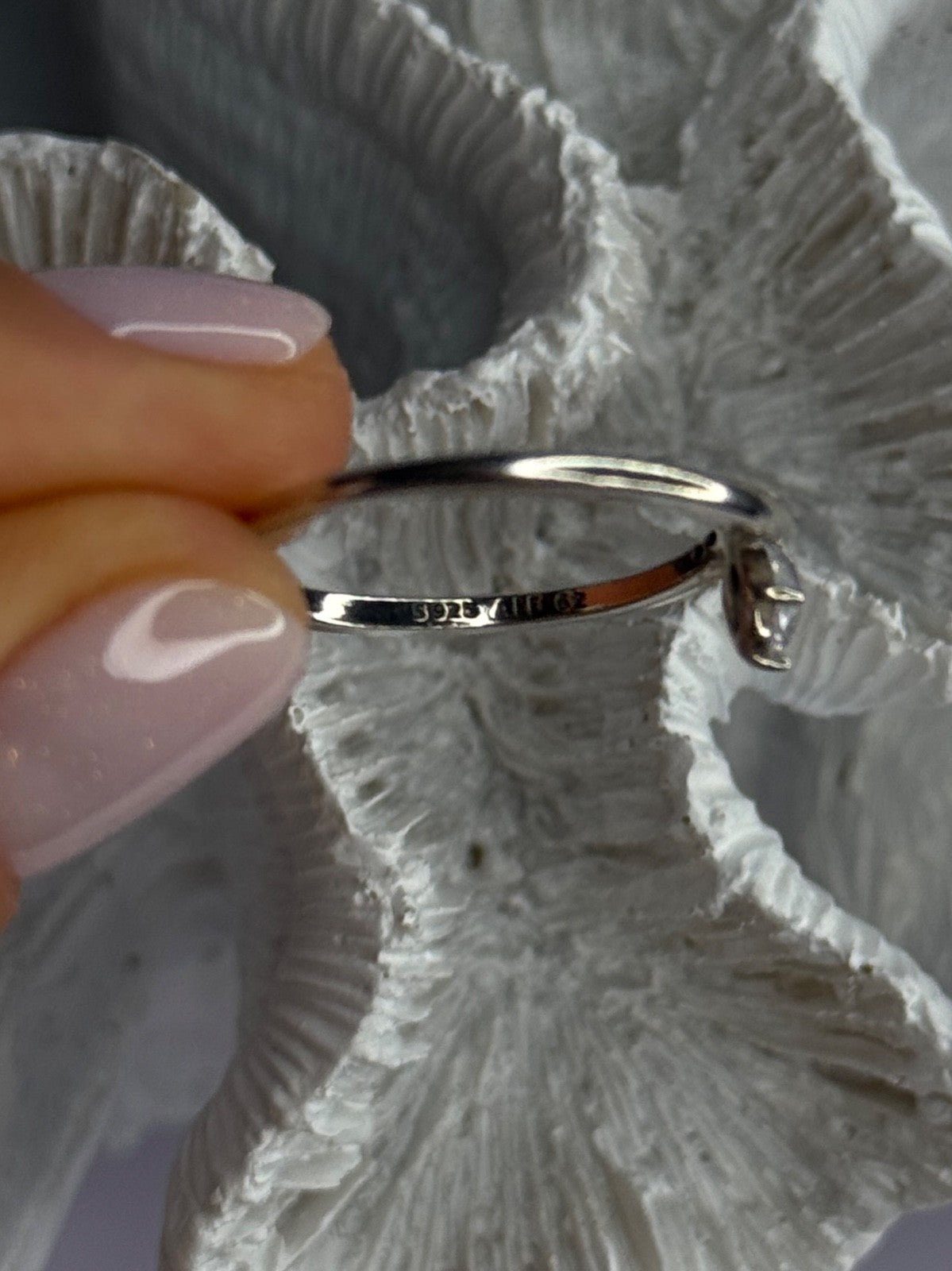 Ale 62 925 Sterling Silver Topaz & Beryl Ring Size 10