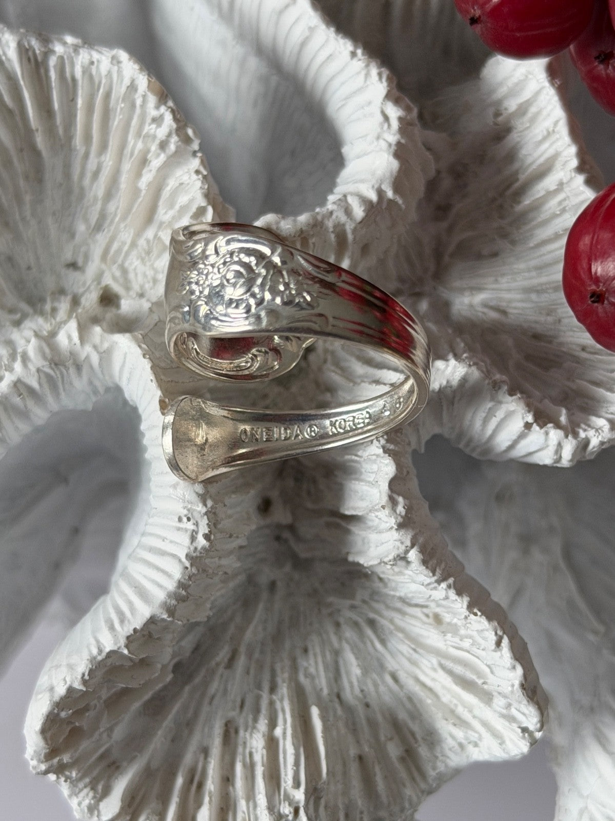Oneida Korea 925 Sterling Silver Ring Size 7