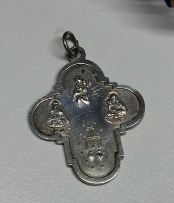 925 Sterling Silver Cross Length 30 Mm
