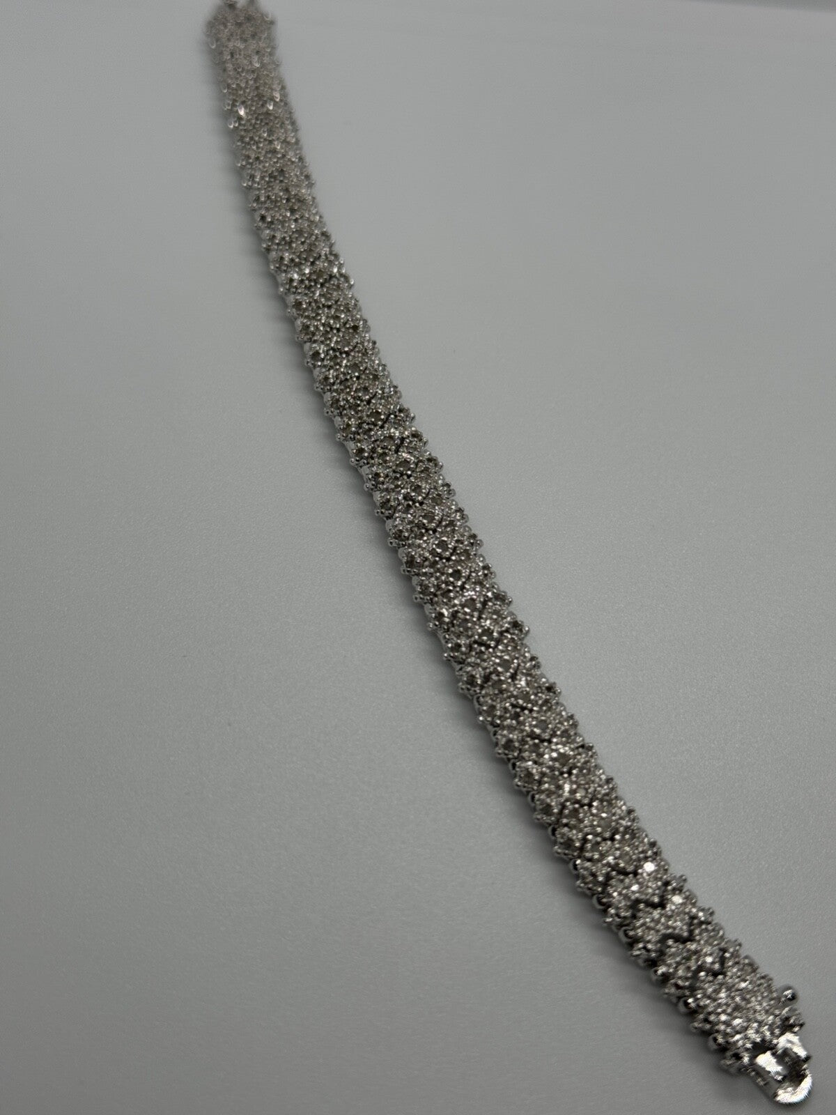 925 Sterling Silver Sapphire Bracelet