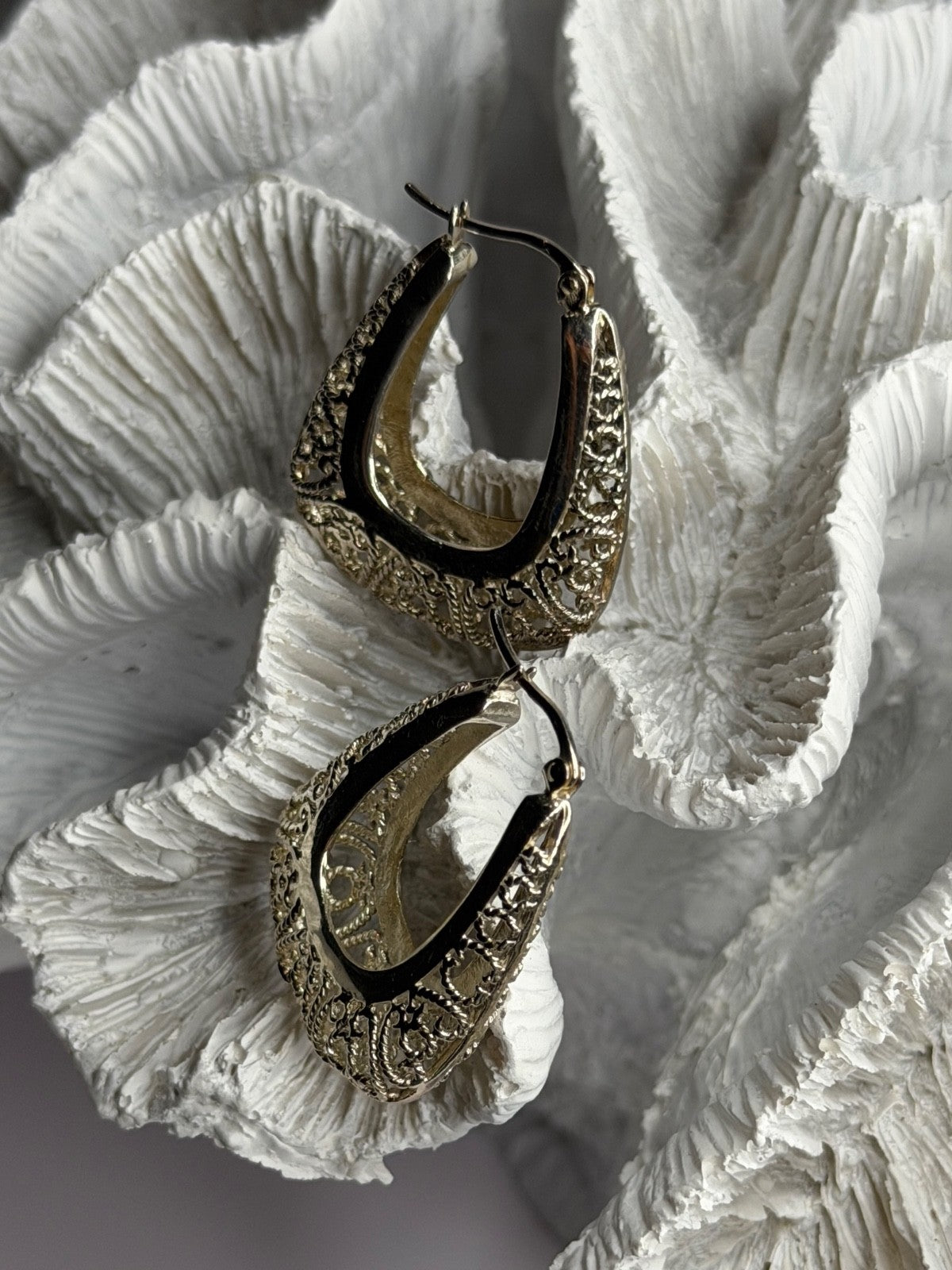 MWS Vintage 925 Sterling Silver Earrings