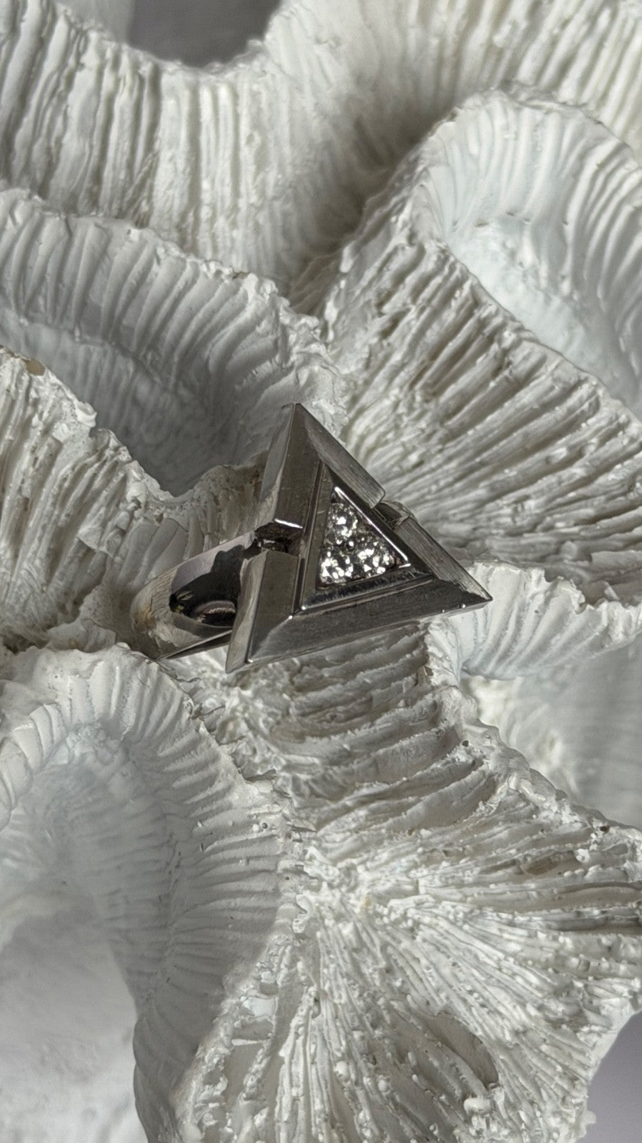 18K White Gold Diamond 0.30 carats Ring Size 7.5