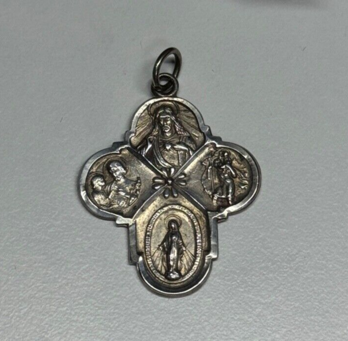 925 Sterling Silver Cross Length 30 Mm
